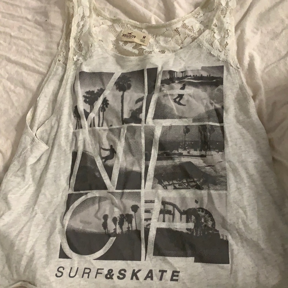 Surf and skate cut off tank